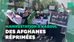 Des femmes manifestent à Kaboul en Afghanistan, des talibans les dispersent violemment