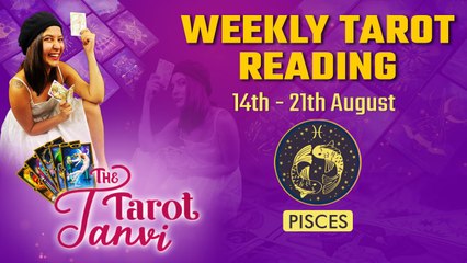 Weekly Tarot Reading : Pisces - 14th-21th August 2022  | Oneindia News