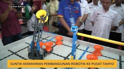 Suntik kemahiran membangunan robotik ke pusat tahfiz