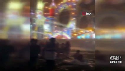 Ölü ve yaralılar var: İspanya'da festival felakete dönüştü