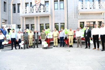 Download Video: Çanakkale haberleri! ÇANAKKALE - AK Parti Grup Başkanvekili Turan, yangın söndürme tankeri dağıtım töreninde konuştu