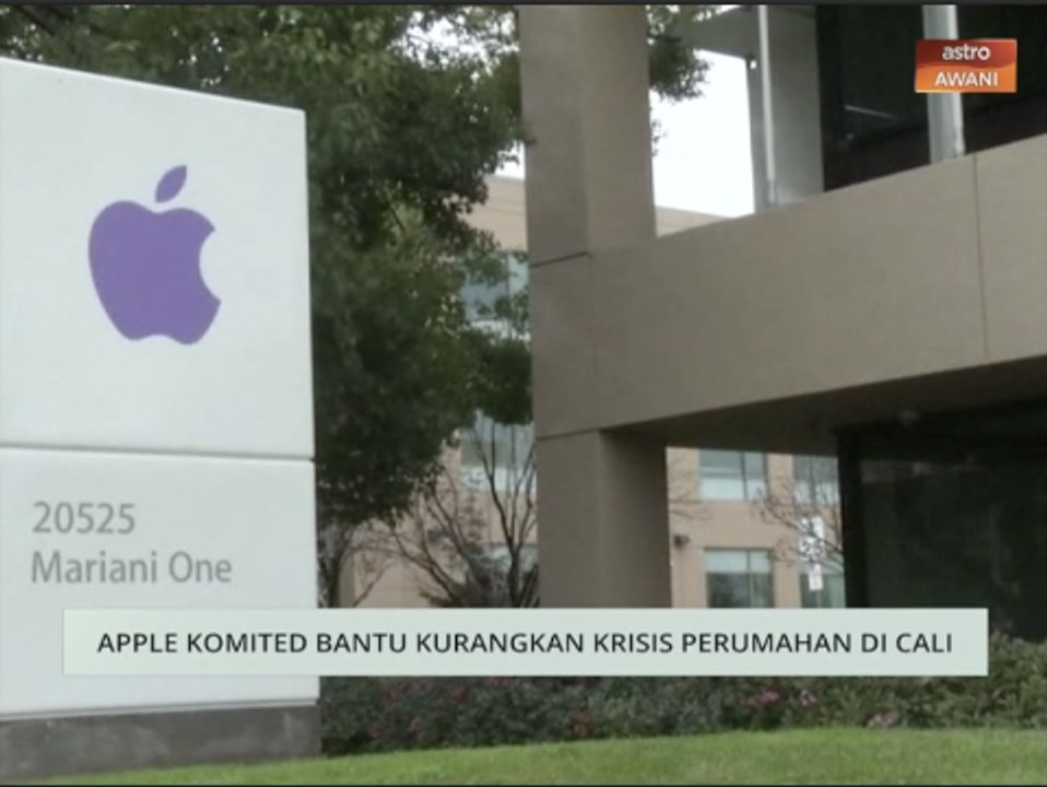 Niaga AWANI: Apple komited bantu kurangkan krisis perumahan di Cali