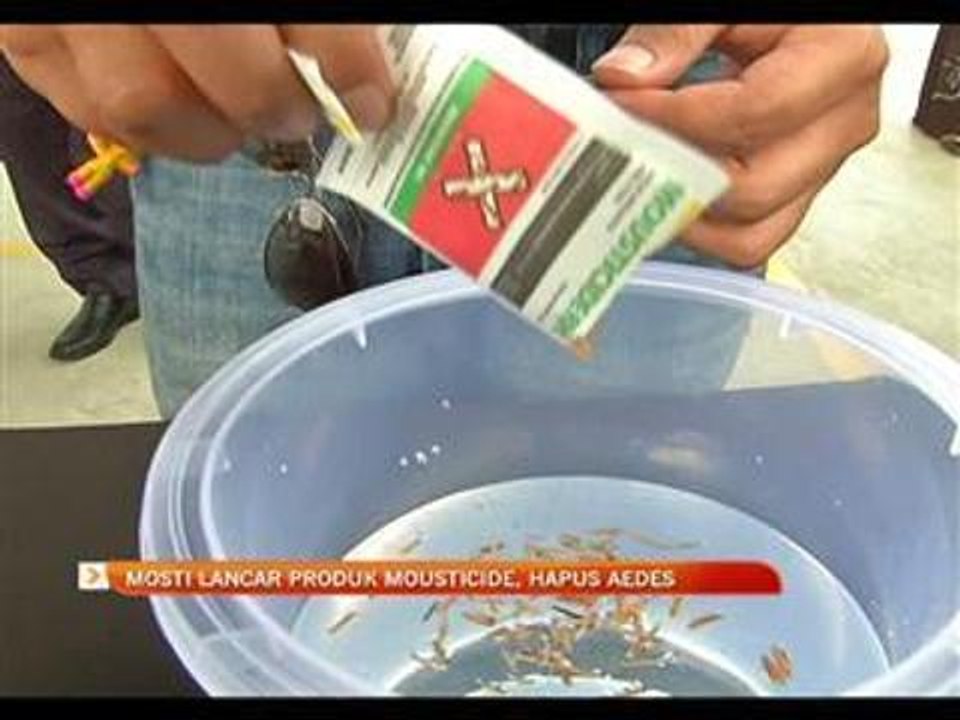 MOSTI lancar produk mousticide, hapus aedes