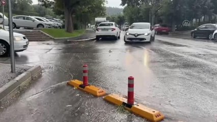 Eskişehir haber... ESKİŞEHİR - Sağanak etkili oldu