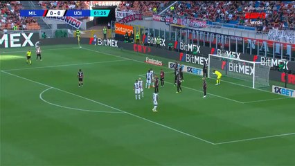 هدف أودينيزي ضد ميلان