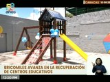 Bricomiles avanzan en el rescate de los centros educativos de Caracas para una formación de calidad