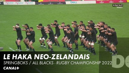 Le haka néo-zélandais - Springboks / All Blacks - Rugby Championship 2022