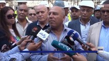 وزير النقل يتفقد الأعمال الإنشائية لمحطة قطارات صعيد مصر