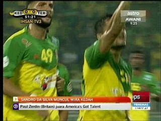 Sandro Da Silva muncul wira Kedah