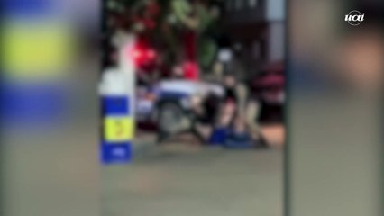 Jovem que já estava imobilizado é brutalmente espancado pela PM em MG