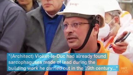 Encuentran misterioso Sarcófago de Plomo debajo de Notre-Dame y planean abrirlo
