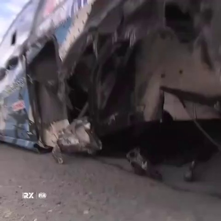 EURORX 2022 Q2 Nordgard Suspension Failure 3 Wheels August Flying On Debris