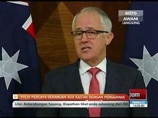 Polis percaya serangan ada kaitan dengan pengganas