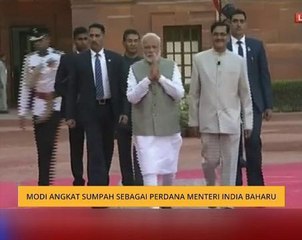 Modi angkat sumpah sebagai Perdana Menteri India baharu