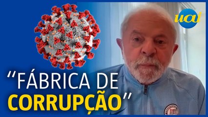 Lula fala de 'fábrica de corrupção' no governo Bolsonaro
