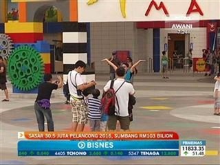 Bajet 2016: Sasar 30.5 juta pelancong 2016, sumbang RM103 bilion