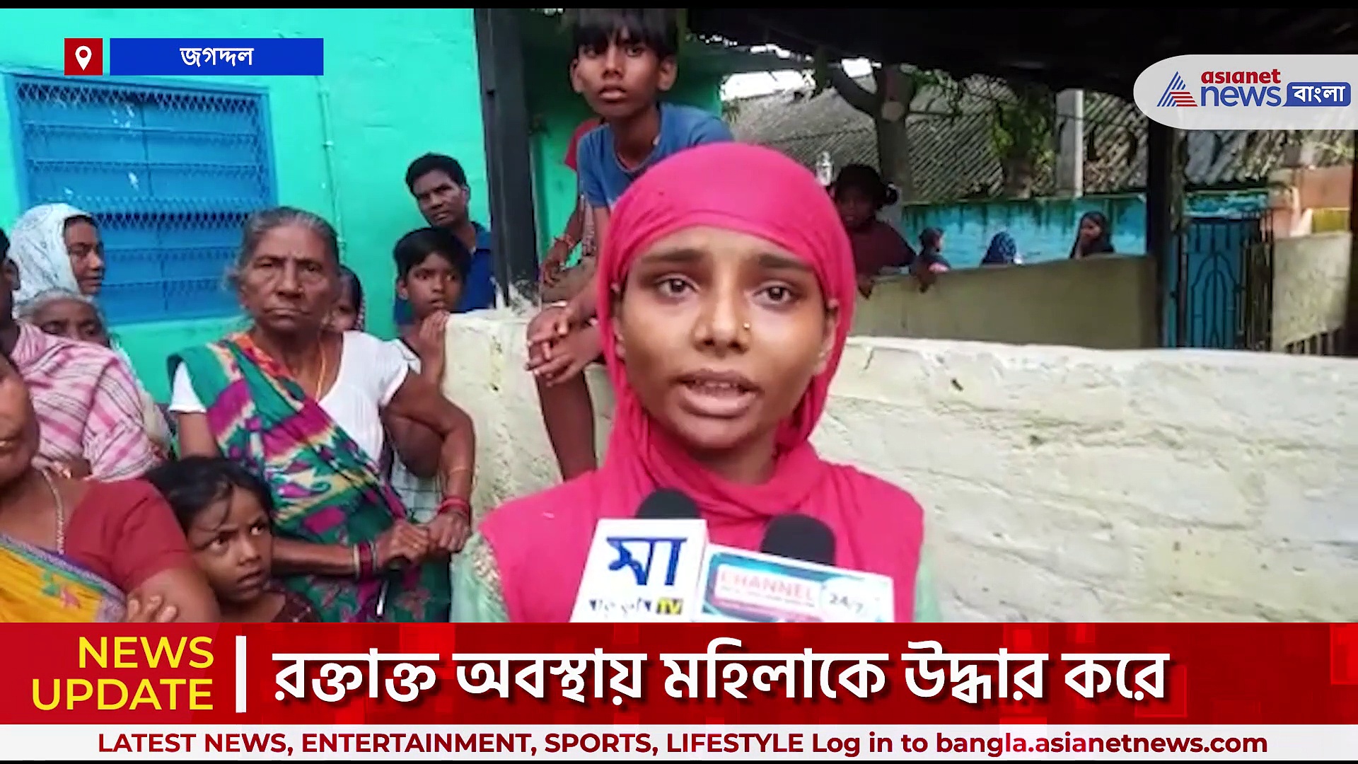 ফের উত্তপ্ত জগদ্দল, ঘরে ঢুকে মহিলার মাথায় কাঁচি দিয়ে আঘাত