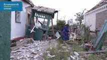 no - Los vecinos de Kramatorsk se recuperan de los ataques