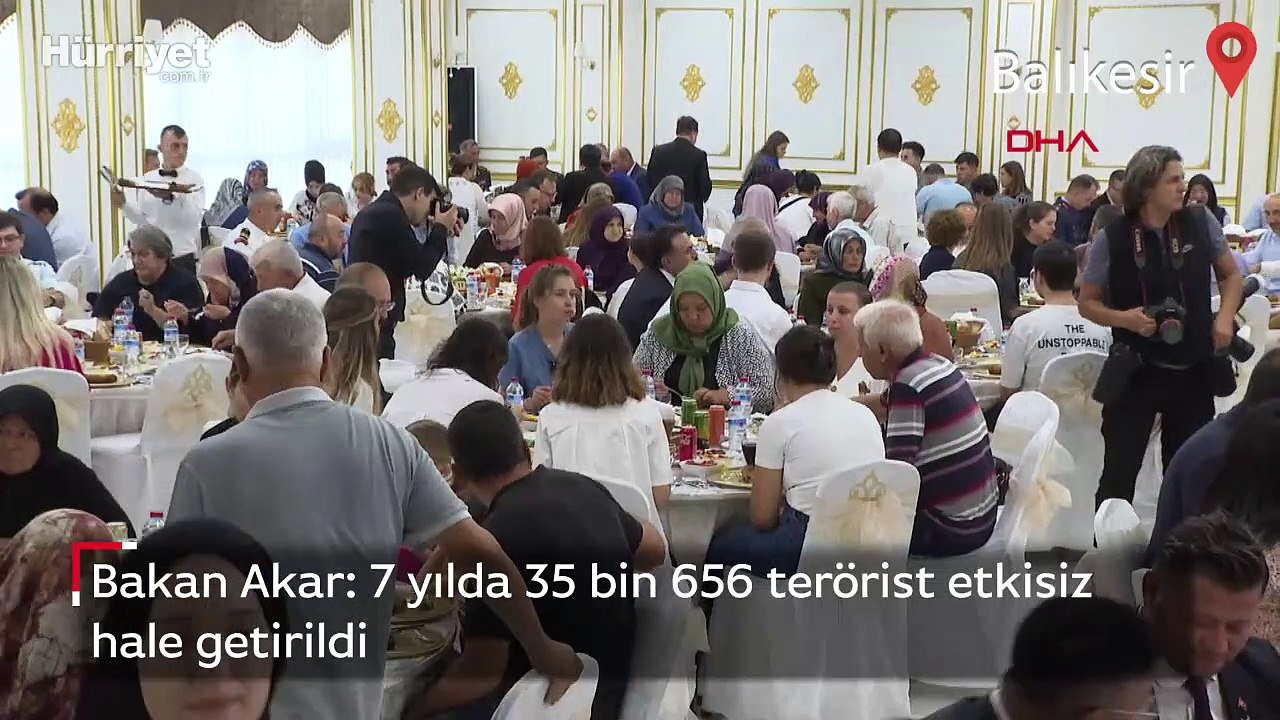 Bakan Akar: 7 yılda 35 bin 656 terörist etkisiz hale getirildi