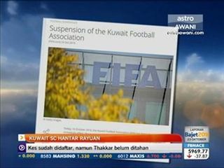 Kuwait SC hantar rayuan