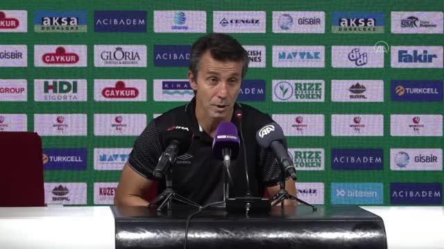 Rize haberleri: Çaykur Rizespor-Ankara Keçiörengücü maçının ardından