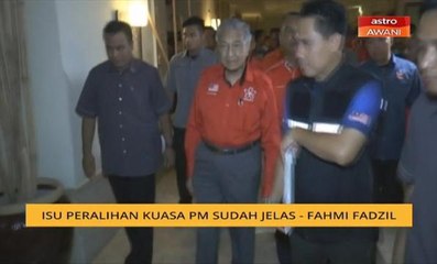 Isu peralihan kuasa PM sudah jelas - Fahmi Fadzil
