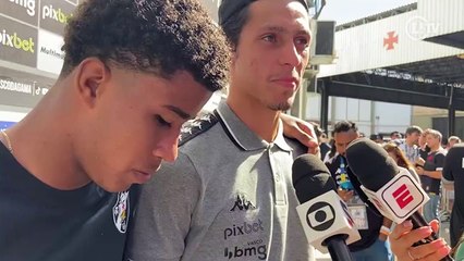 Andrey e Murilo falam sobre jogar juntos no Vasco