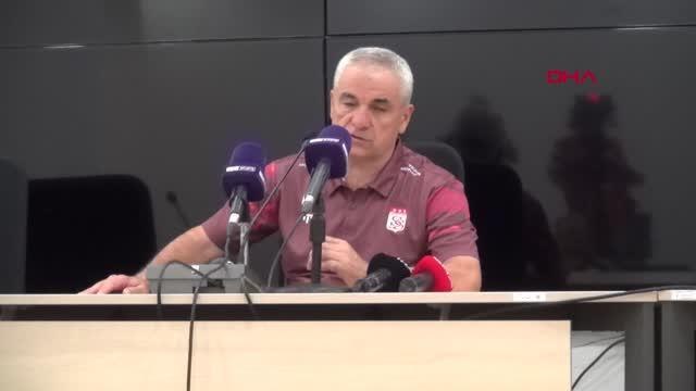 Sivas haberleri! SPOR Adana Demirspor - Demir Grup Sivasspor maçının ardından