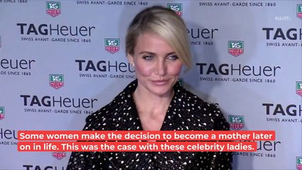 These Celebrity Women Had Children Later In Life