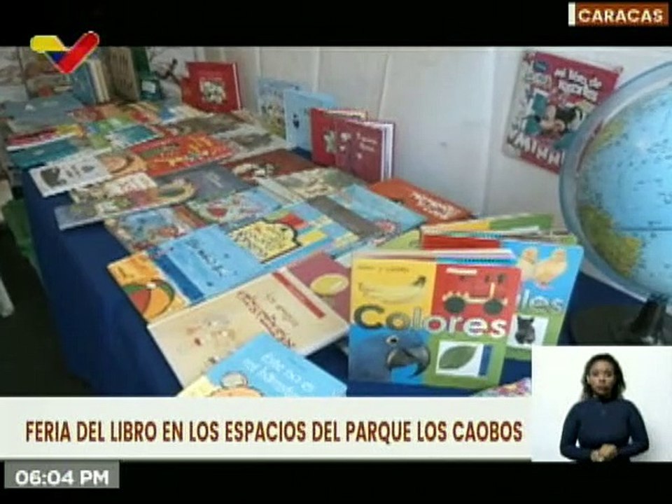 Inaugurada XIII Feria del Libro de Caracas en el parque Los Caobos