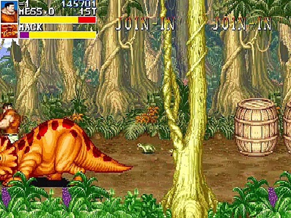 Cadillacs and Dinosaurs online multiplayer - arcade