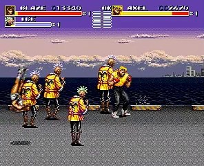 Streets of Rage 3 online multiplayer - megadrive