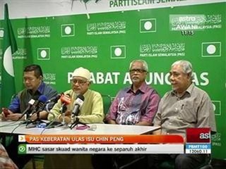 PAS keberatan ulas isu Chin Peng