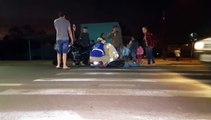Idoso sofre TCE ao ser atropelado por moto na Rua Adolfo Garcia, no Bairro Brasmadeira