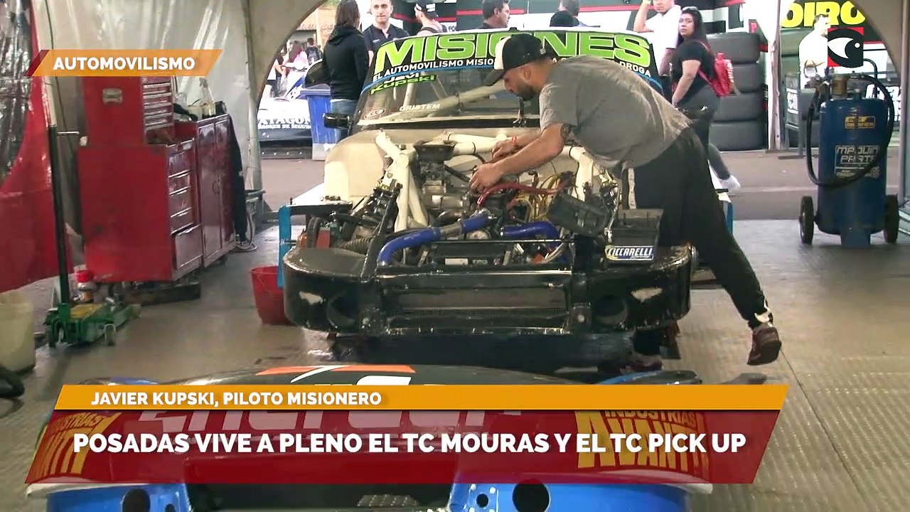 Posadas vive a pleno el TC Mouras y el TC Pick Up