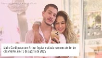 Maíra Cardi e Arthur Aguiar afastam rumores de separação ao posarem juntos em foto romântica