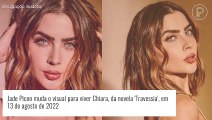 Chiara vem aí! Jade Picon exibe novo visual para estreia como atriz na novela 'Travessia'. Confira!