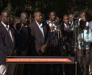 Pembangkang Kenya mahu cabar keputusan pilihan raya di mahkamah