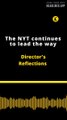 Director's Reflections: The NYT continues to lead the way