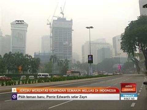 Jerebu merentas sempadan semakin meluas di Indonesia