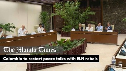 Télécharger la video: Colombia to restart peace talks with ELN rebels