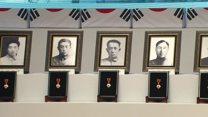 '수유리 광복군' 합동 봉송식...광복 77년 만에 국립묘지 영면 / YTN