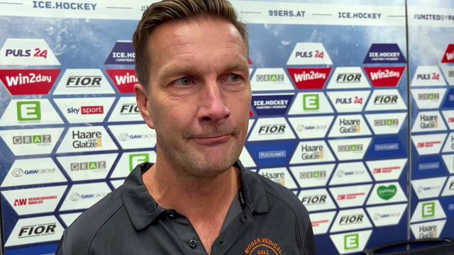 Graz-Headcoach Pennerborn analysiert das erste Testspiel gegen Banska Bystrica (2:3)