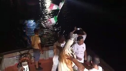 Trapani, torna la processione a mare