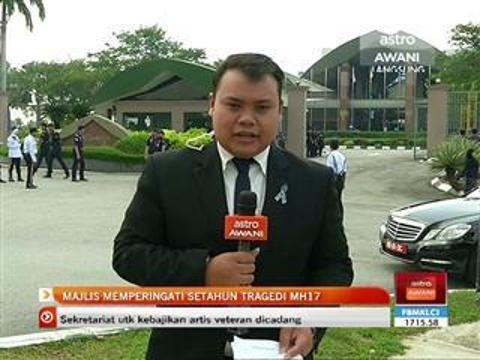 Perkembangan majlis memperingati setahun tragedi MH17