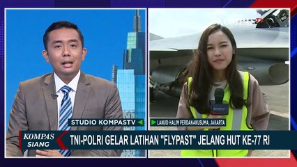 18 Pesawat Tempur Gelar Gladi Kotor Flypast Jelang Perayaan Kemerdekaan Indonesia