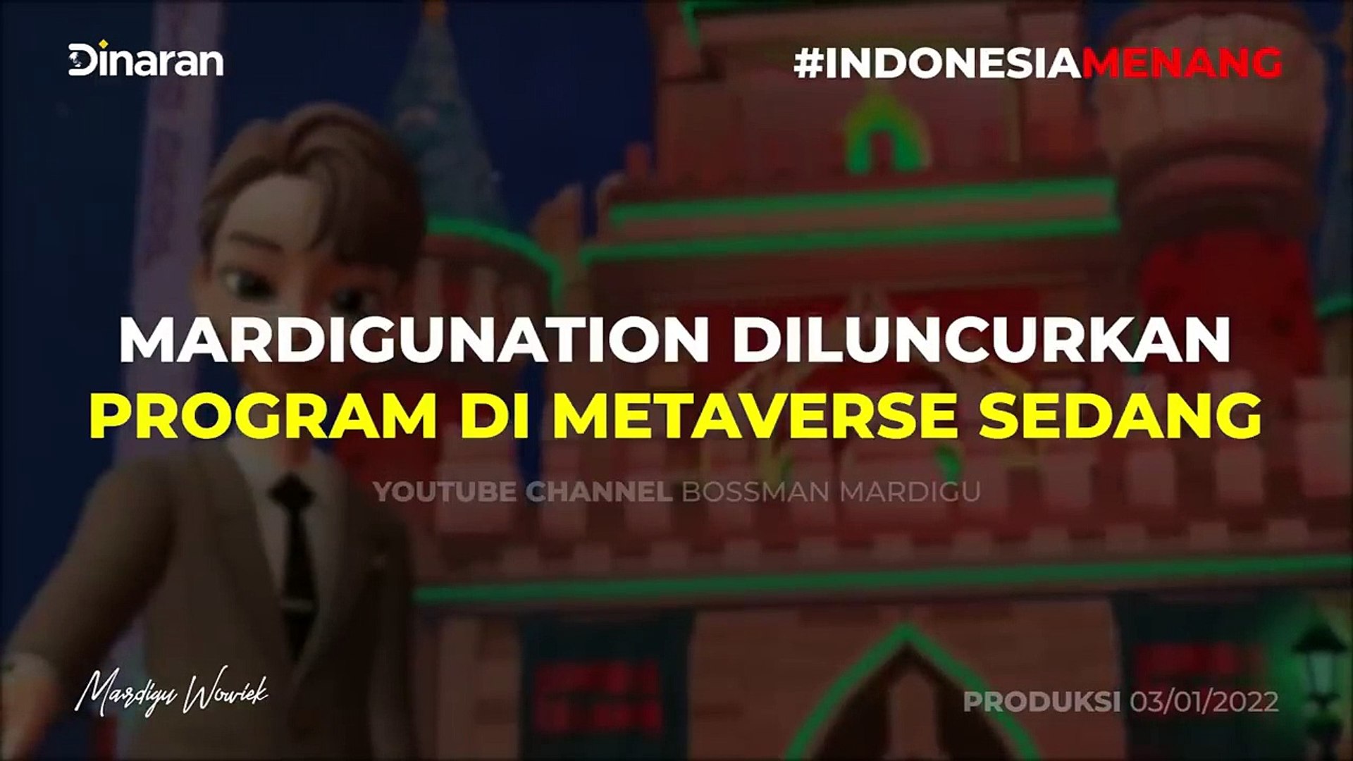 METAVERSE BISA JADI SOLUSI MAHALNYA IBUKOTA BARU & MEMINIMALISIR ANGGARAN !!! - Mardigu Wowiek