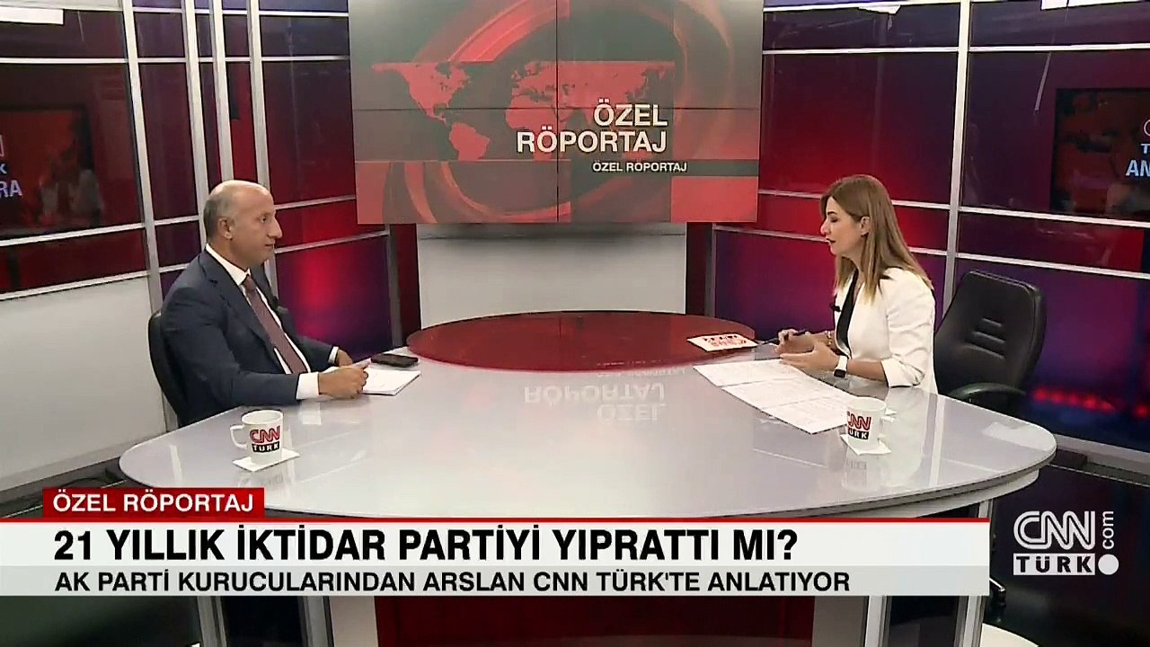 21 yıllık iktidar partiyi yıprattı mı? AK Parti kurucularından Arslan CNN TÜRK'te anlattı