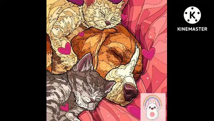 Colourful Cute Animals Video || Cats and Dogs Drawing Video