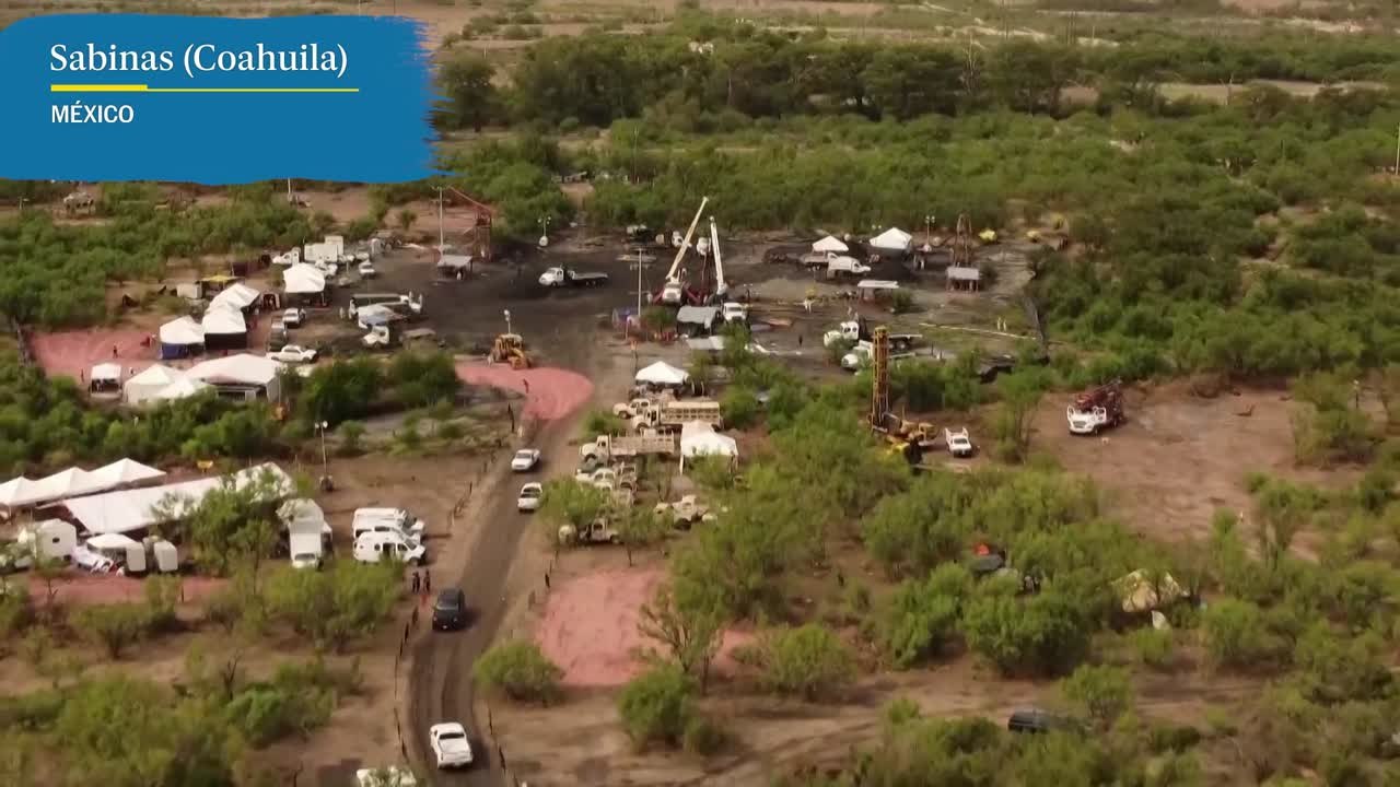 Los familiares de los mineros mexicanos atrapados exigen respuestas